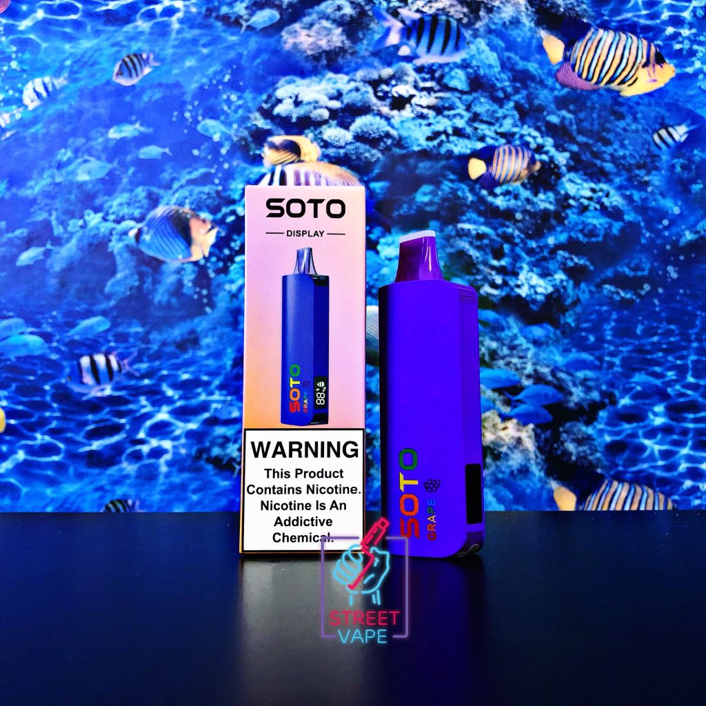 Soto Display 8000 Puffs Disposable Pod