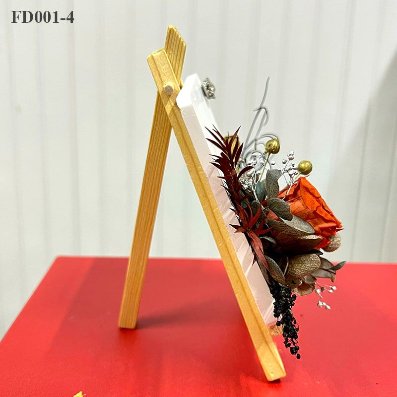  Hoa khô để bàn (thạch cao)-FD001-4 