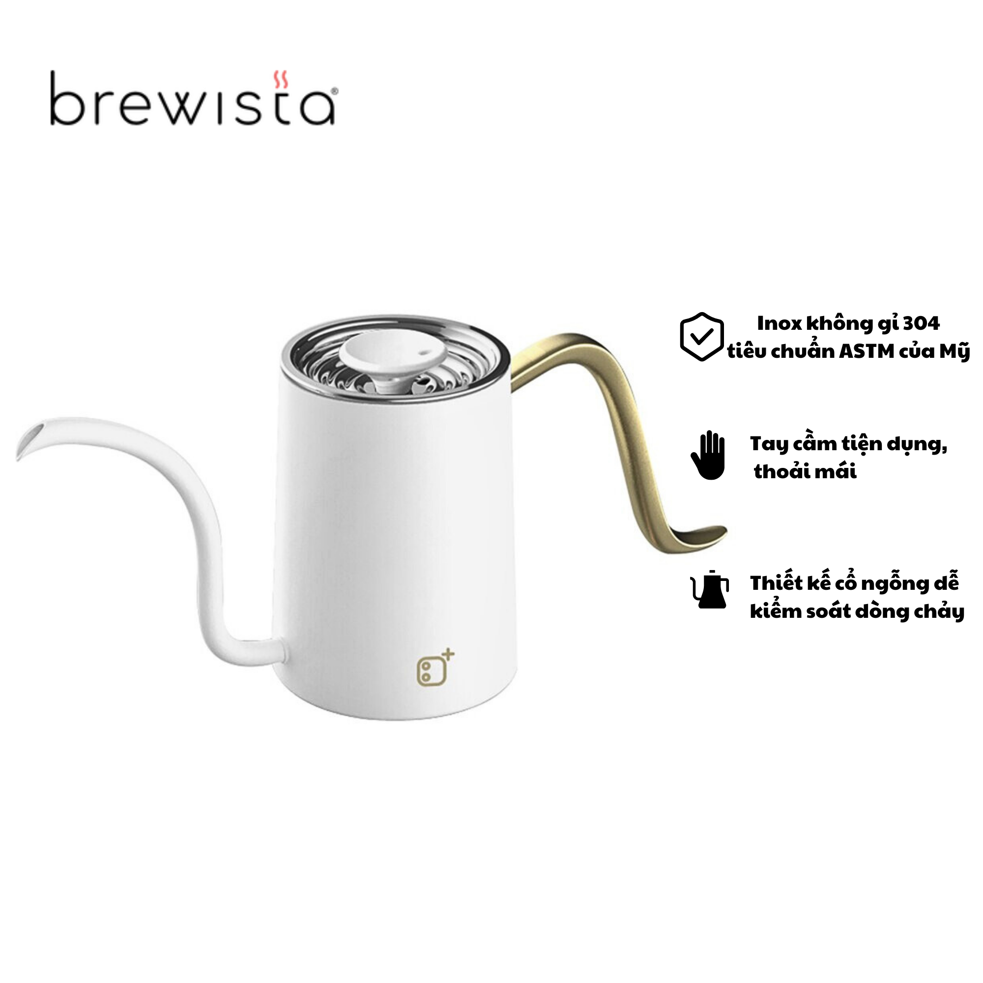  Ấm Rót Cà Phê Brewista B+ Pour Over Pot 480ml 