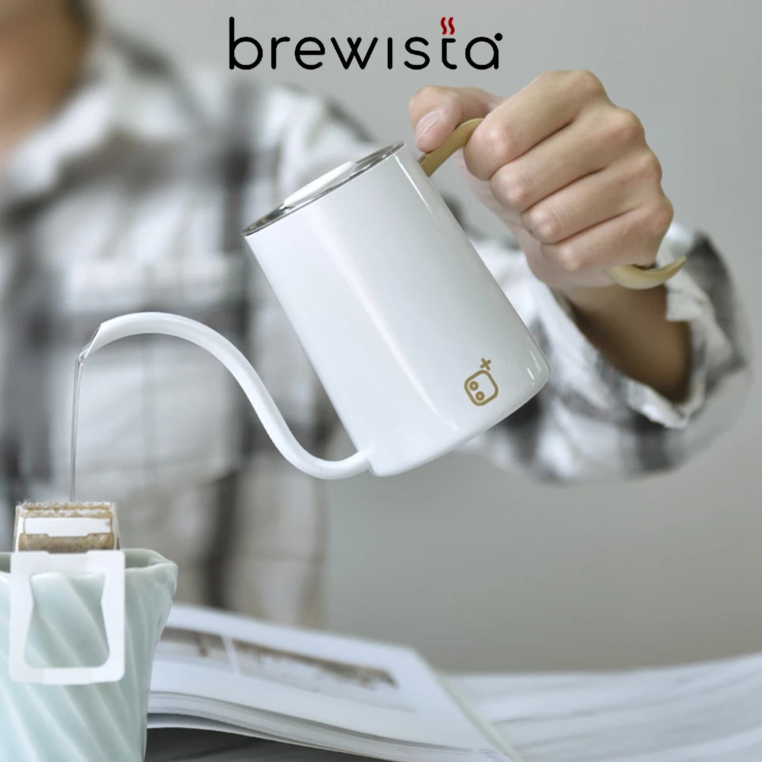  Ấm Rót Cà Phê Brewista B+ Pour Over Pot 480ml 