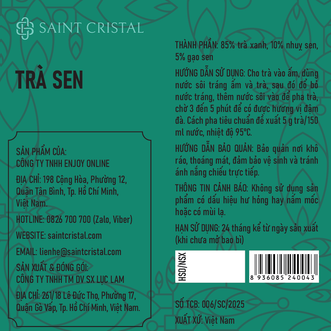 Trà Sen Saint Cristal