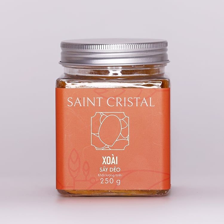 Xoài Lát Sấy Dẻo Saint Cristal 250G