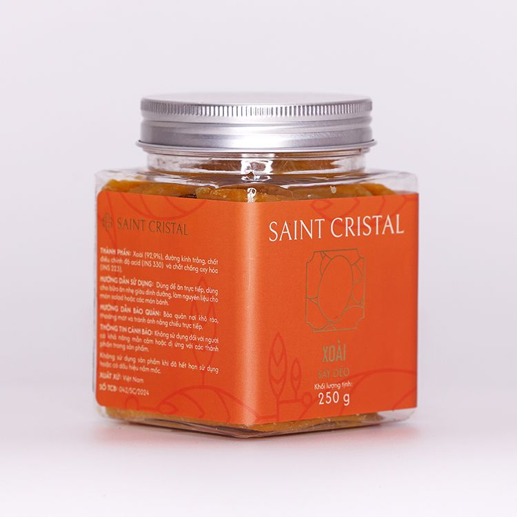 Xoài Lát Sấy Dẻo Saint Cristal 250G