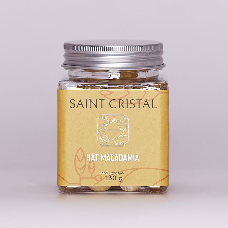Nhân Macadamia Rang Mộc Saint Cristal 130G