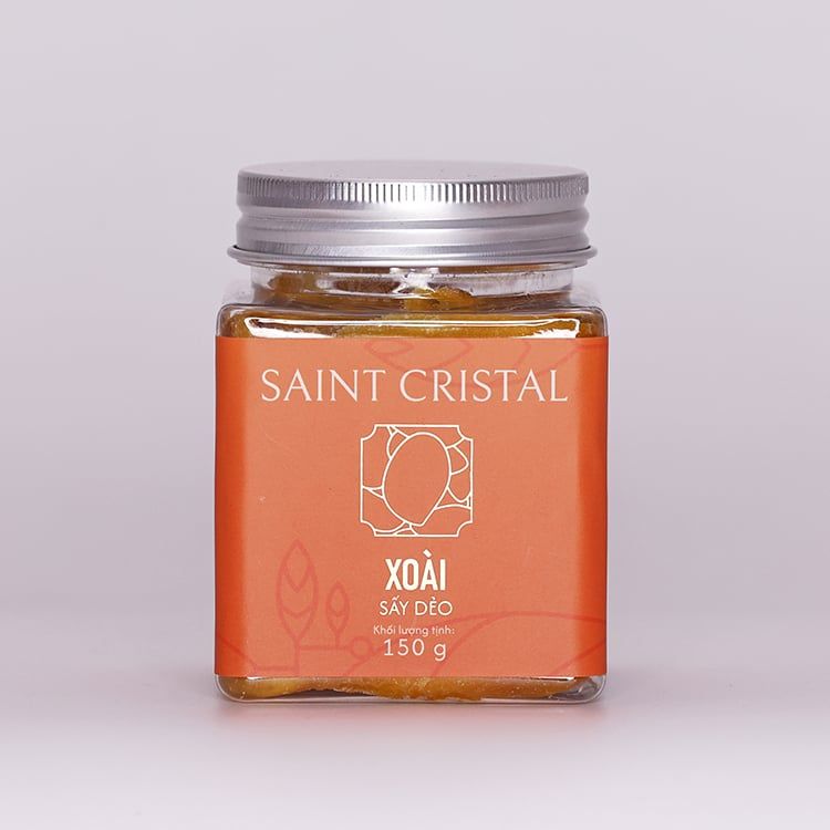 Xoài Lát Sấy Dẻo Saint Cristal 150G