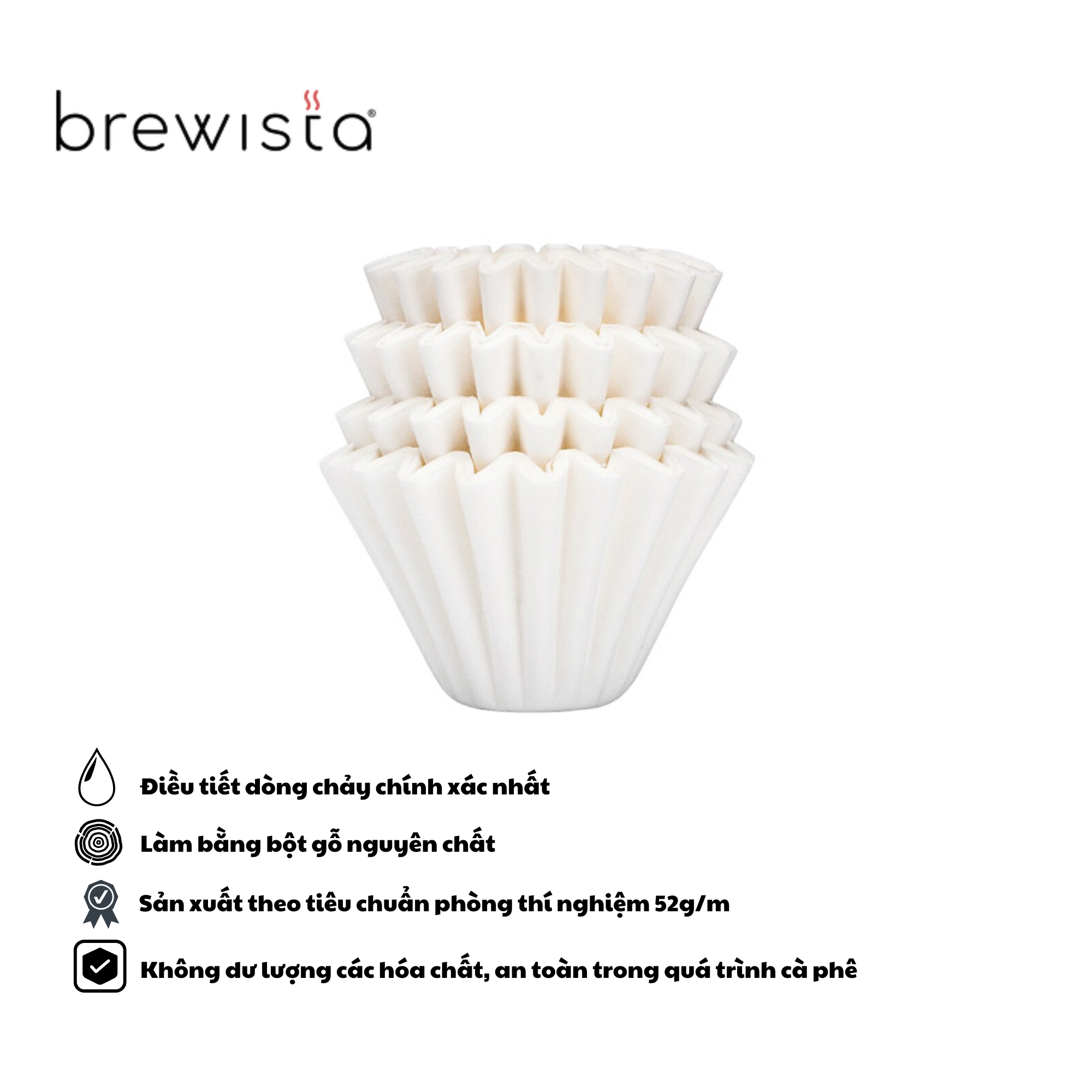Giấy Lọc Cà Phê Brewista Next Wave