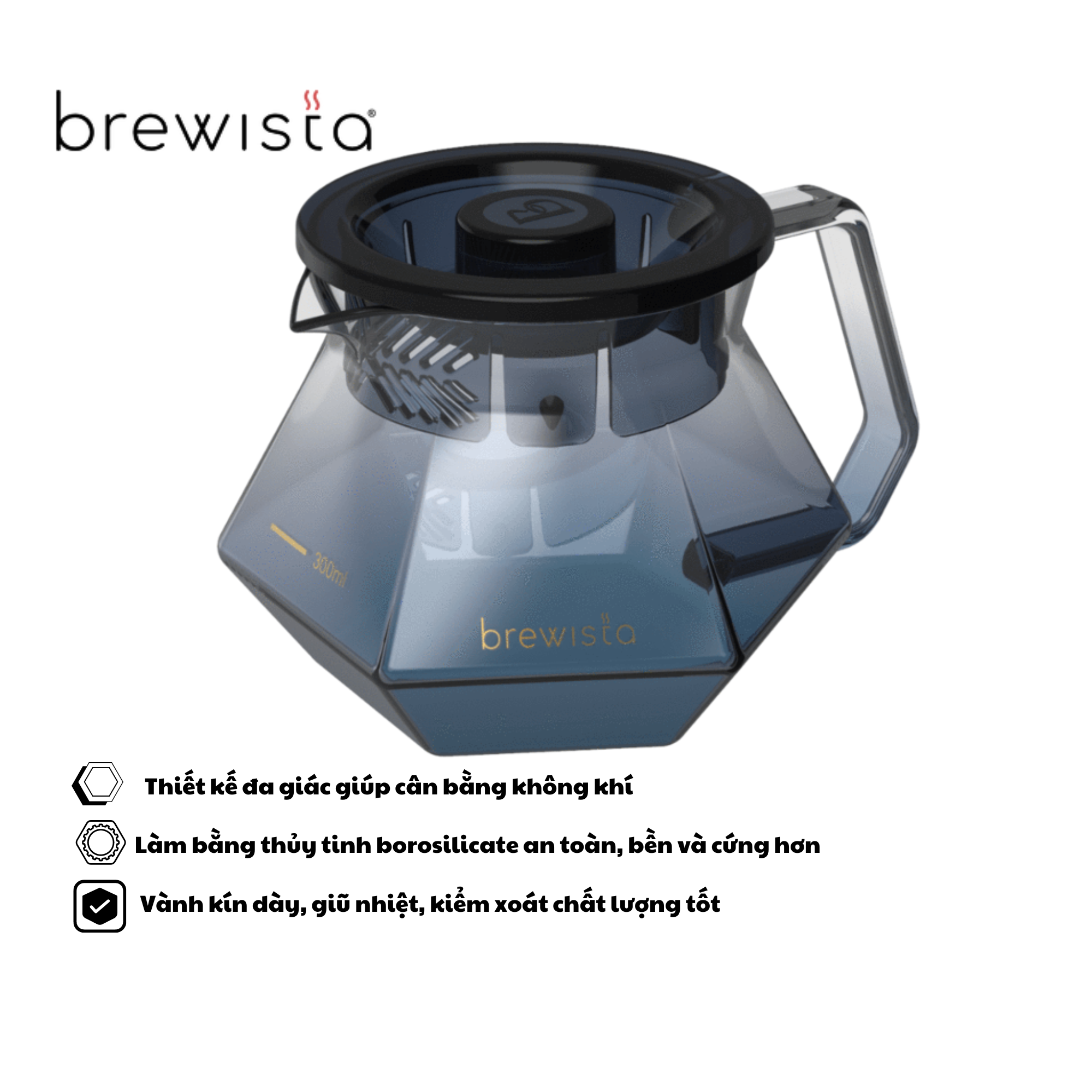 Bình Chứa Cà Phê Server Brewista X-series