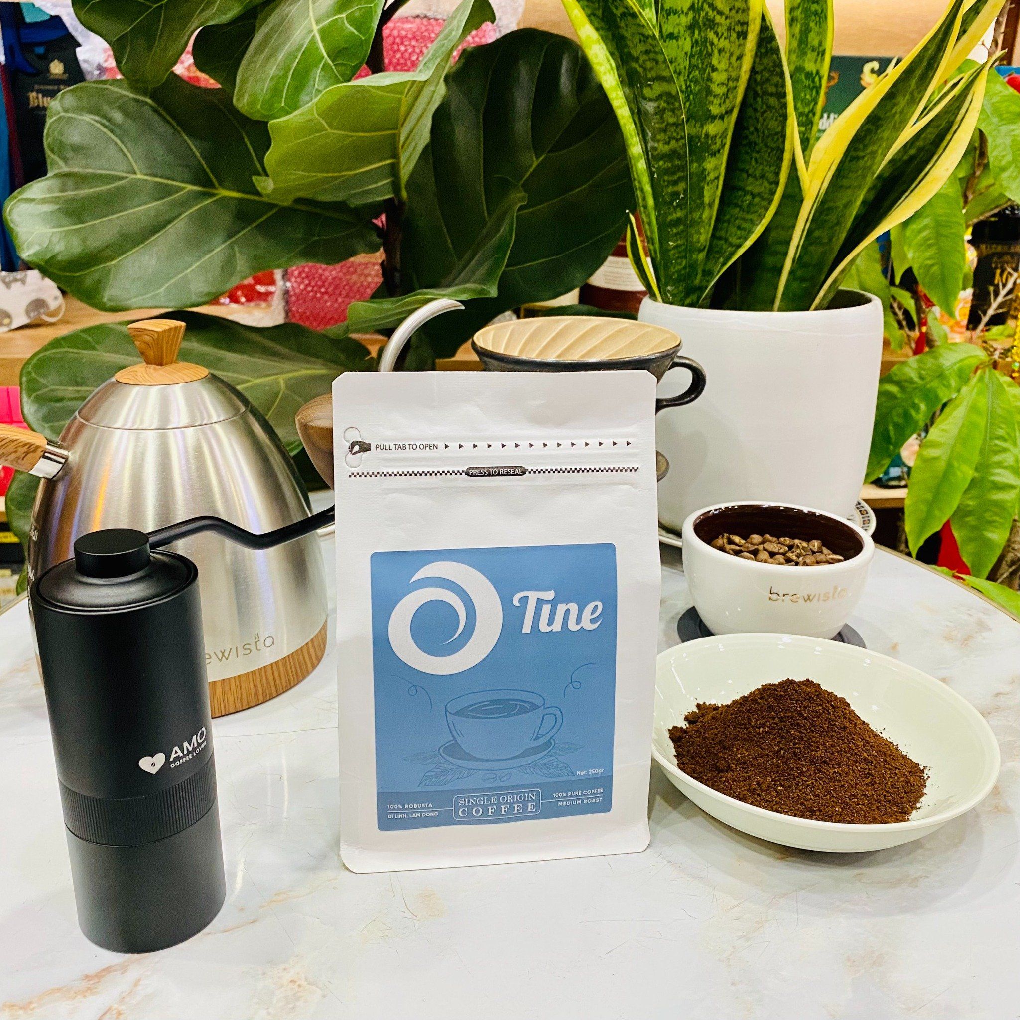 Cà phê Robusta Di Linh nguyên chất mua nhanh 100% tại HCM 
