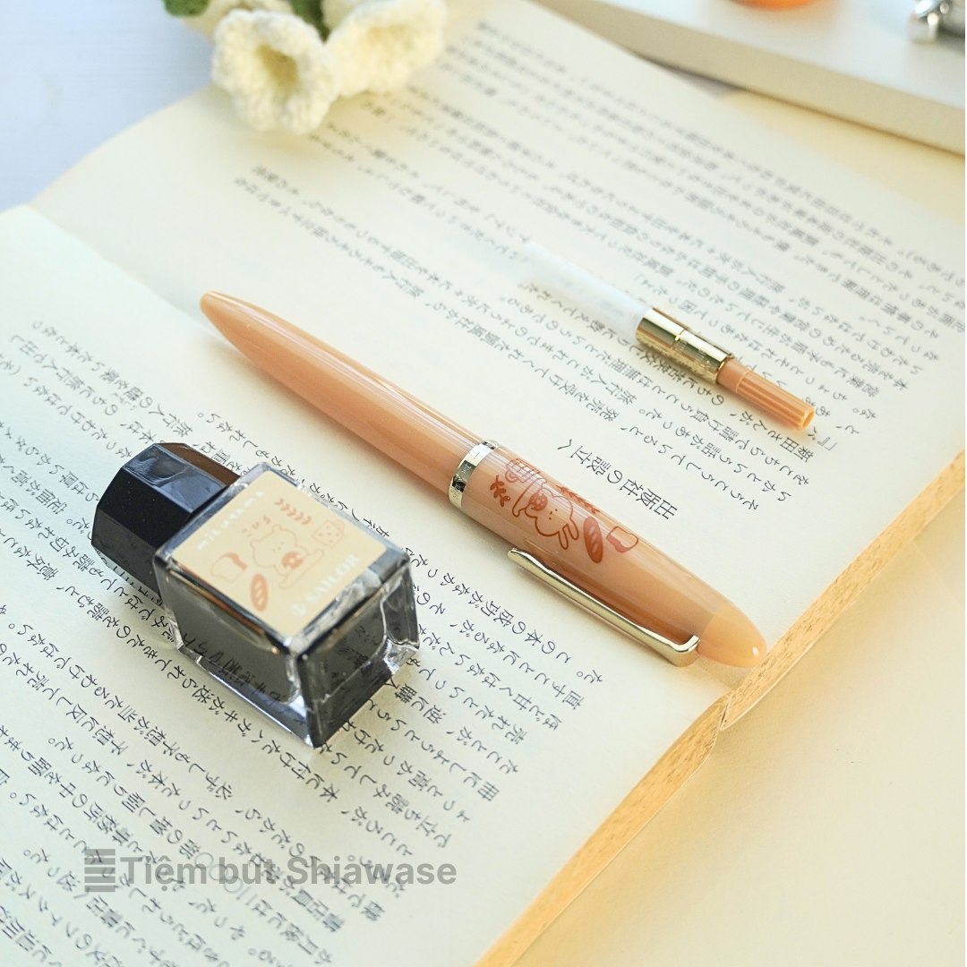 Set Bút Máy & Mực Sailor Profit Jr +10 Mizutama (Bút + Mực + Converter)