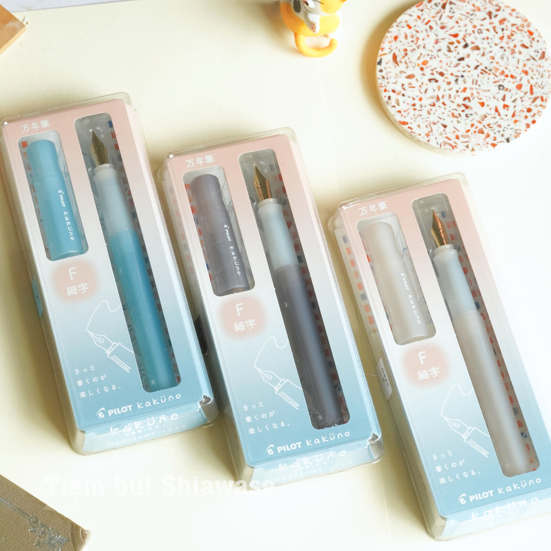 Bút Máy Pilot Kakuno Madoromi - Phiên Bản Màu Pastel Mới
