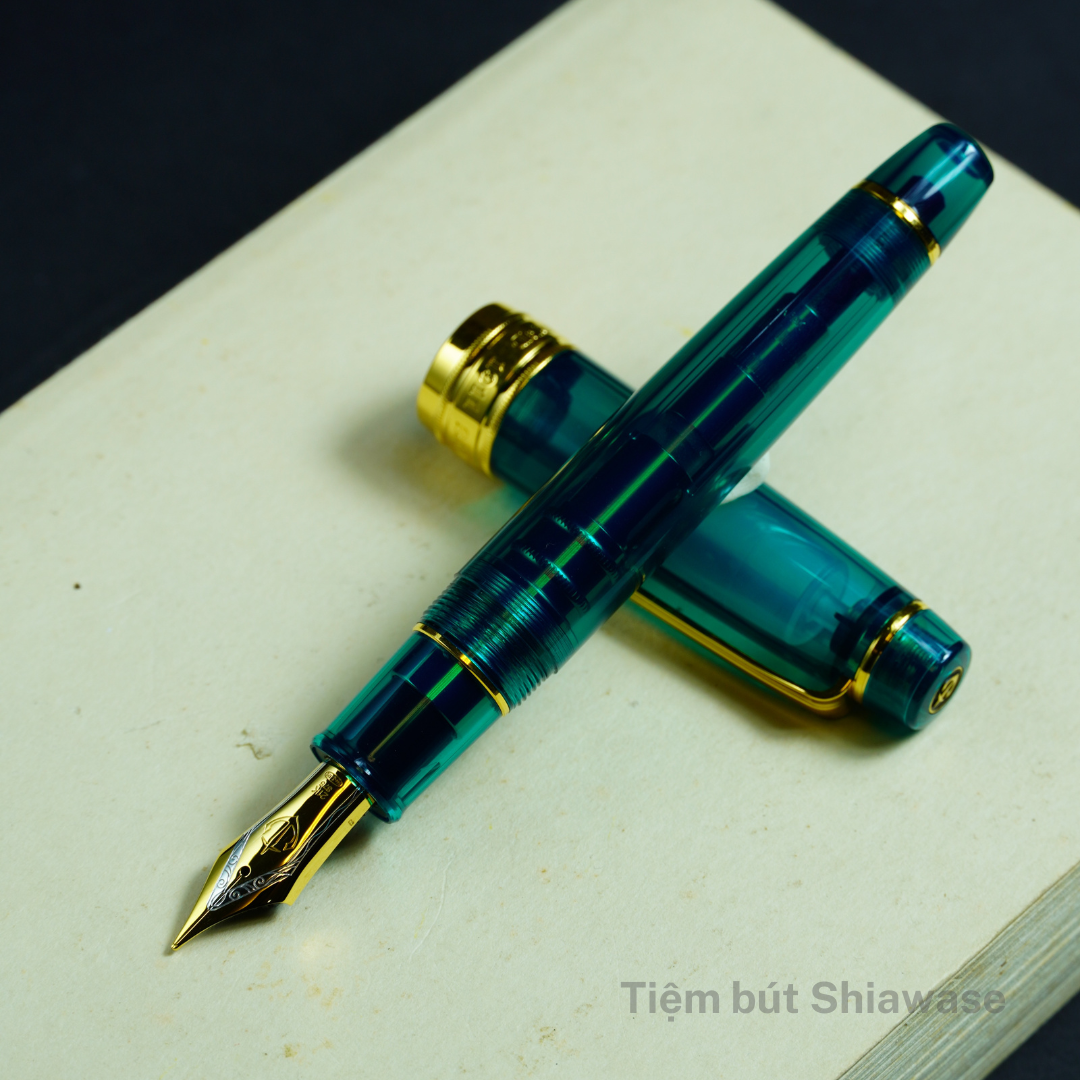 Bút Máy Sailor Wancher King of Pens Professional Gear Turquoise Blue
