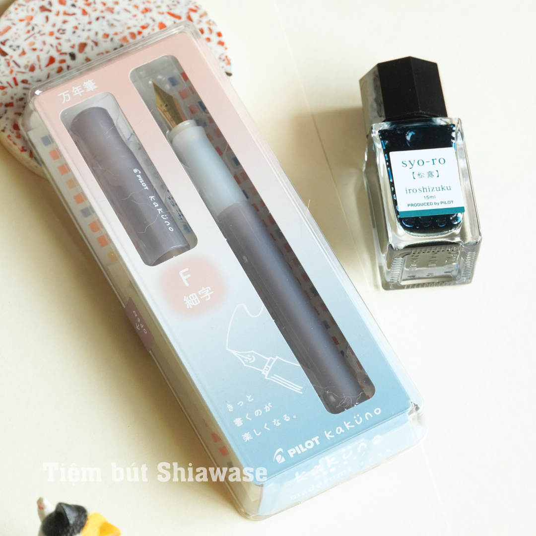 Bút Máy Pilot Kakuno Madoromi - Phiên Bản Màu Pastel Mới