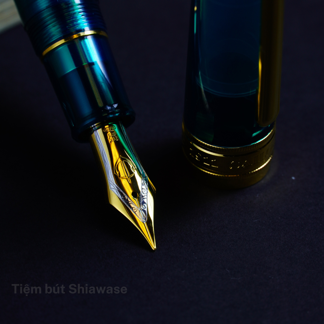 Bút Máy Sailor Wancher King of Pens Professional Gear Turquoise Blue