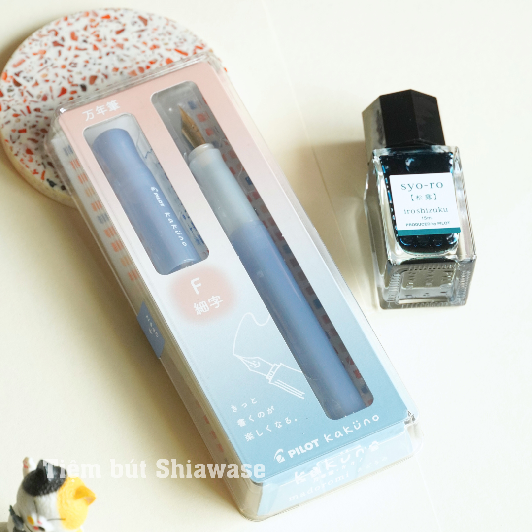 Bút Máy Pilot Kakuno Madoromi - Phiên Bản Màu Pastel Mới