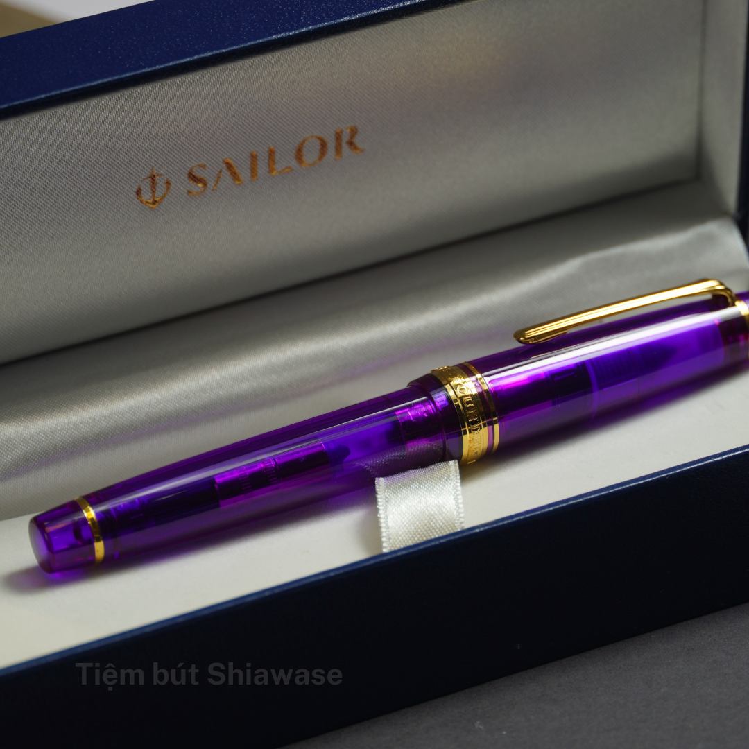 Bút Máy Sailor Wancher Professional Gear 21K Lavender