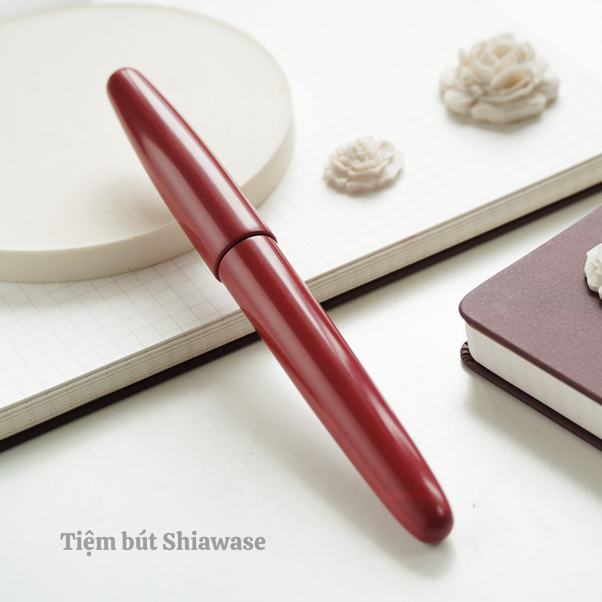 Bút Máy Wancher Dream Pen True Ebonite - Sand Red - Đỏ Đất