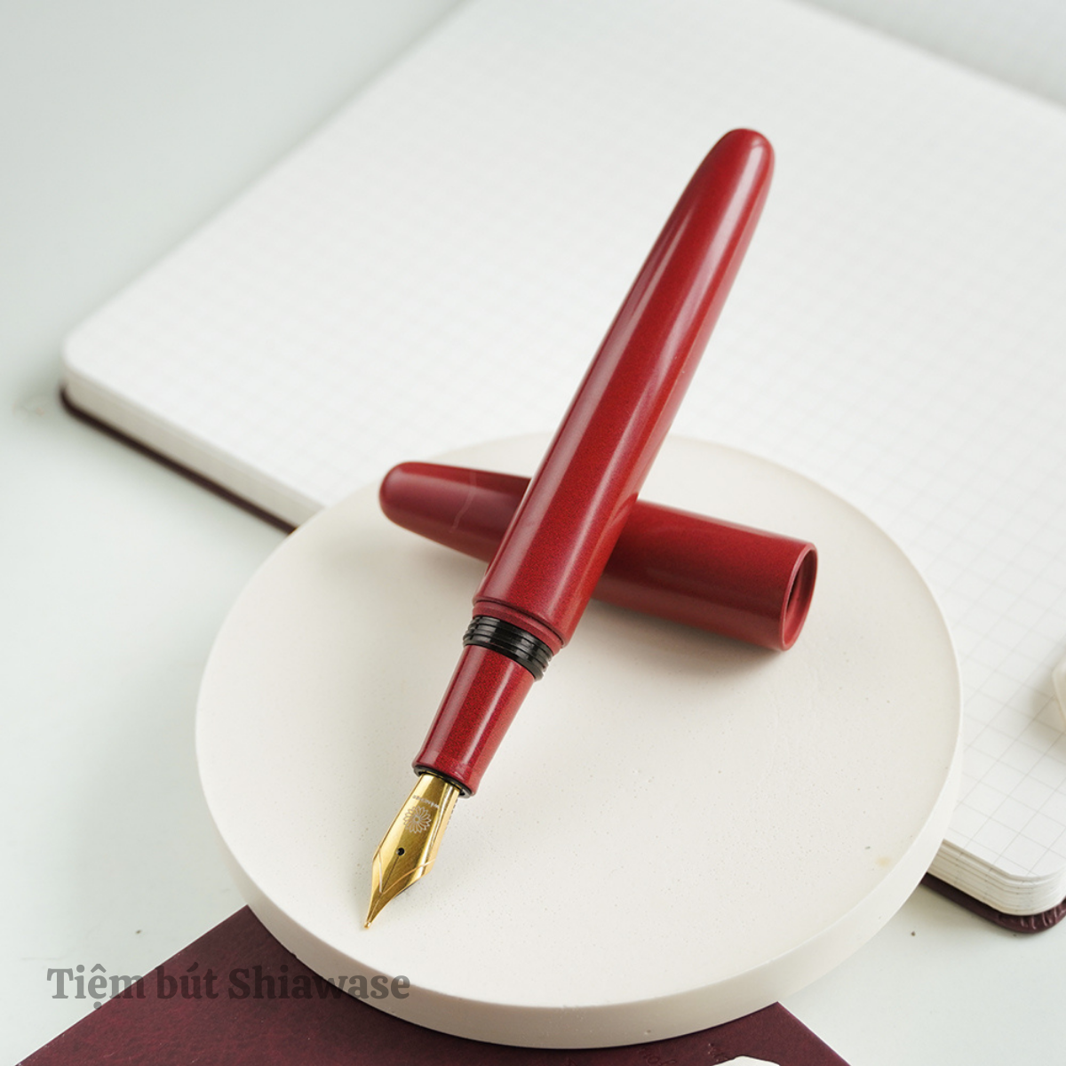 Bút Máy Wancher Dream Pen True Ebonite - Sand Red - Đỏ Đất