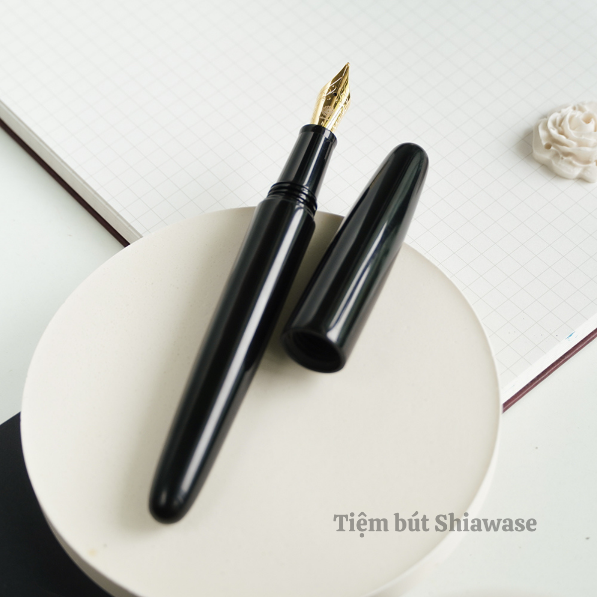 Bút Máy Wancher Dream Pen True Ebonite - Silk Black