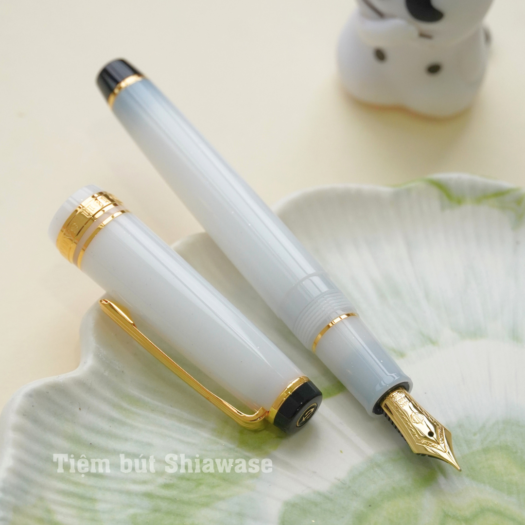 Bút Máy Sailor Professional Gear Slim 14K Shikiori - Yuki Tsubaki - Snow Camellia