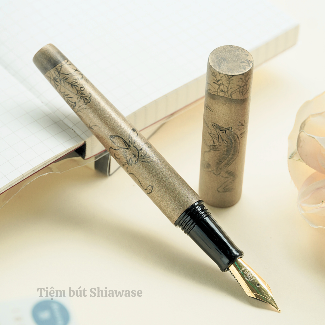Bút Máy Wancher Sekai Urushi-e - Scrolls of Frolicking Animals
