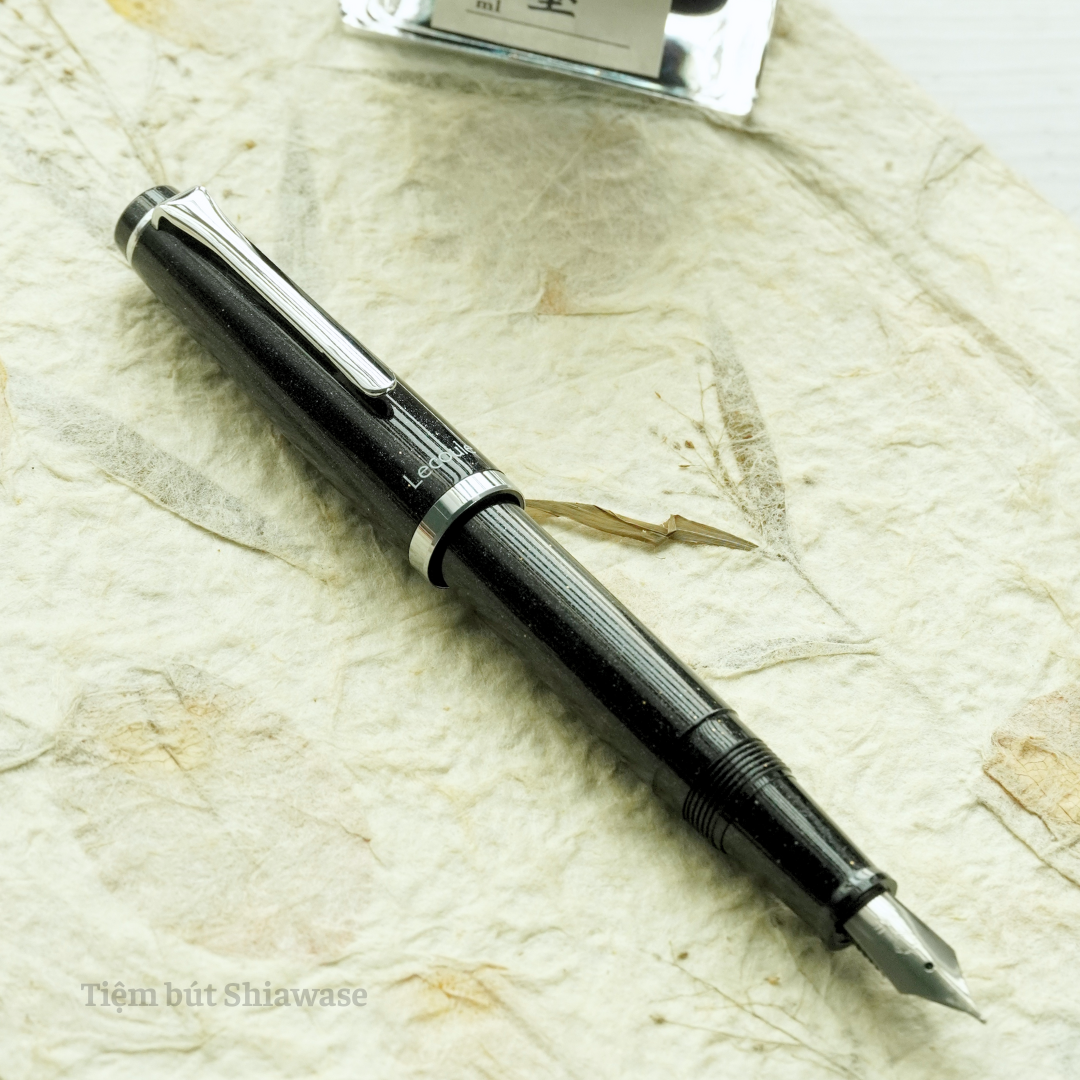 Bút Máy Sailor Lecoule Power Stone Color - Morion - Đen Kim Tuyến