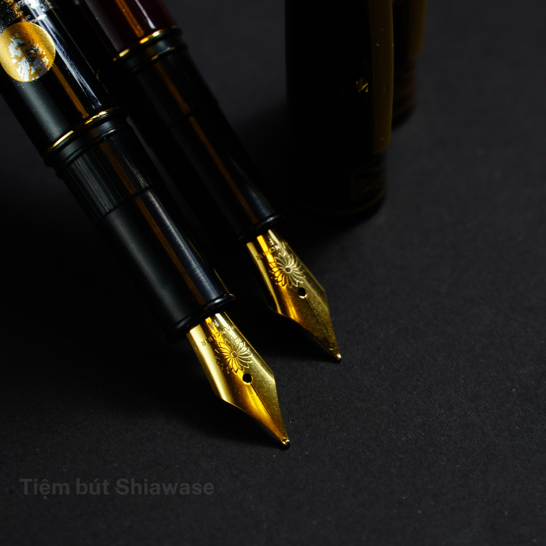 Bút Máy Wancher x Kuretake Kindai Makie Fountain Pen - Usagi - Red