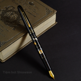  Bút Máy Wancher x Kuretake Kindai Makie Fountain Pen - Usagi - Black 