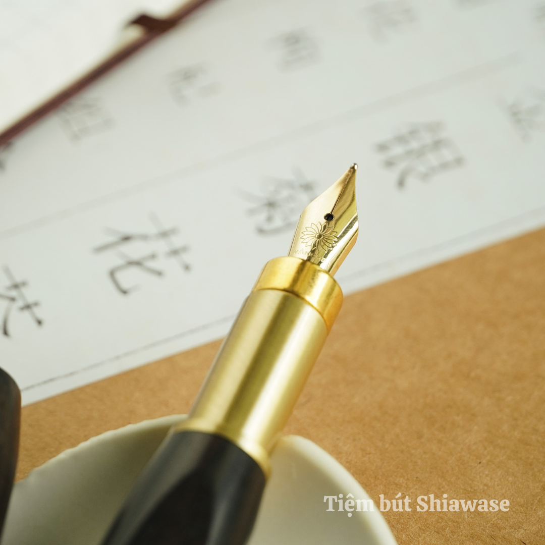Bút Máy Wancher Sekai Densho - Bút Gỗ Ebony, Sandalwood, Tigerwood