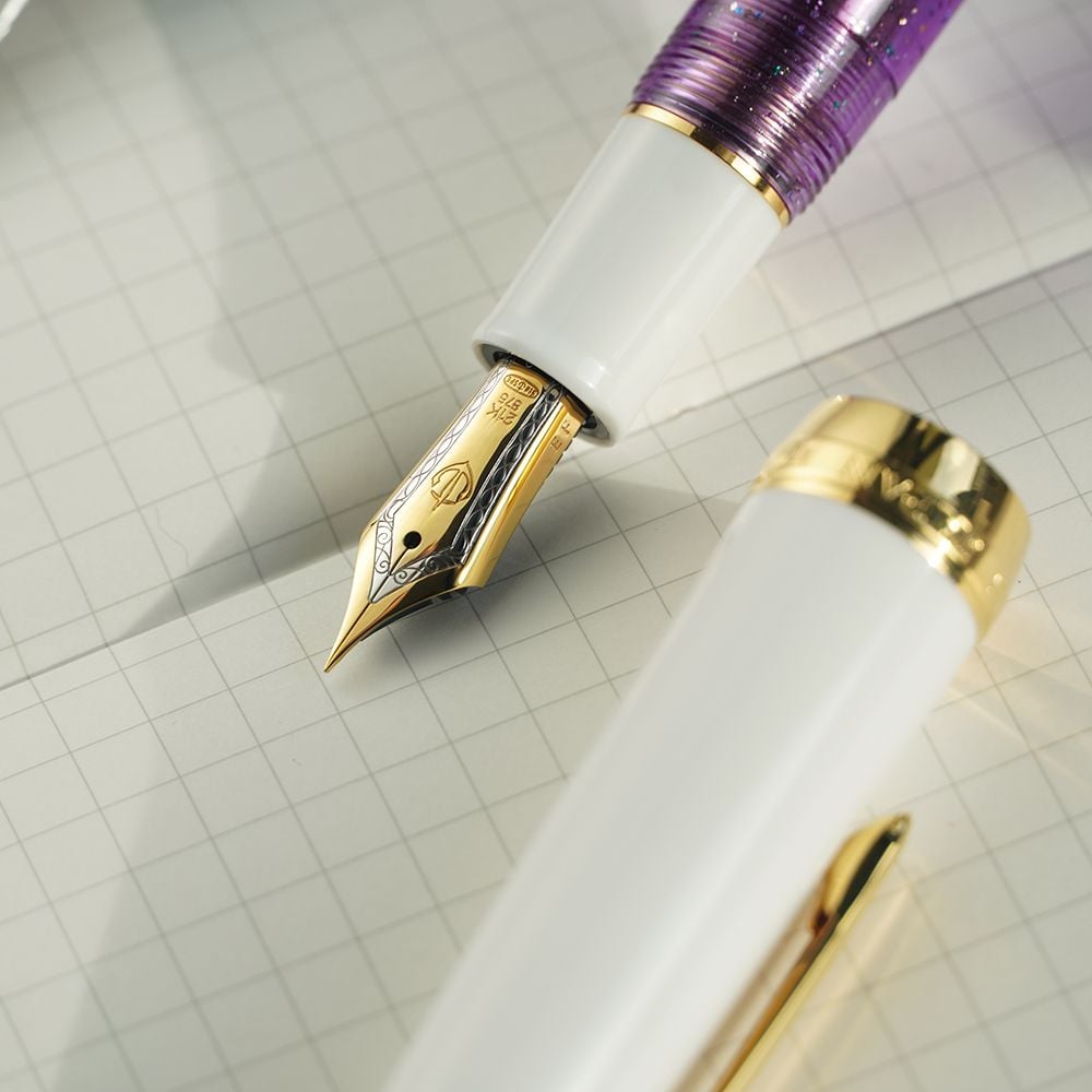 Bút Máy Sailor Wancher Professional Gear 21K Purple Rain