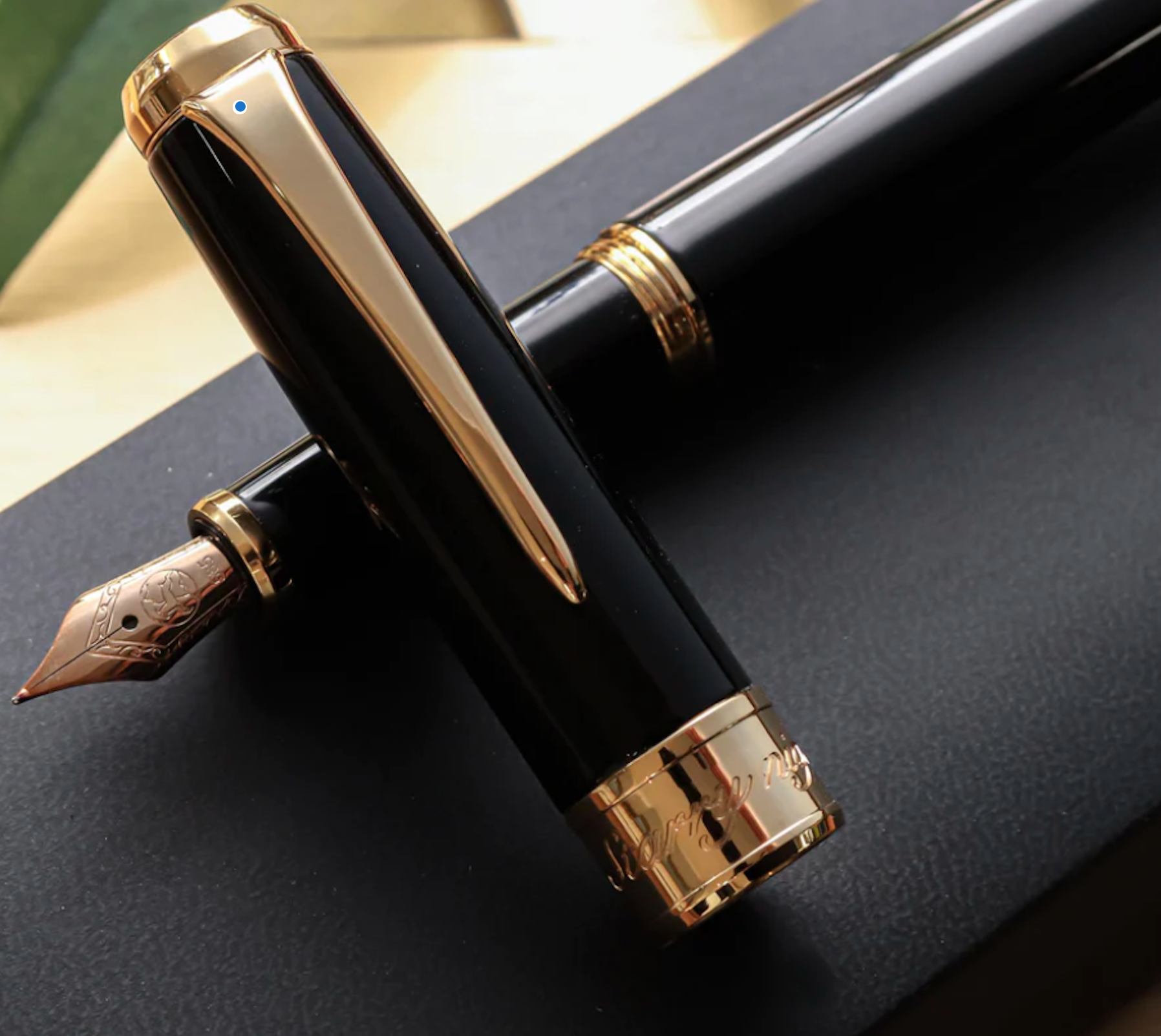Bút Máy Kuretake Starry Night Fountain Pen - Glossy Black
