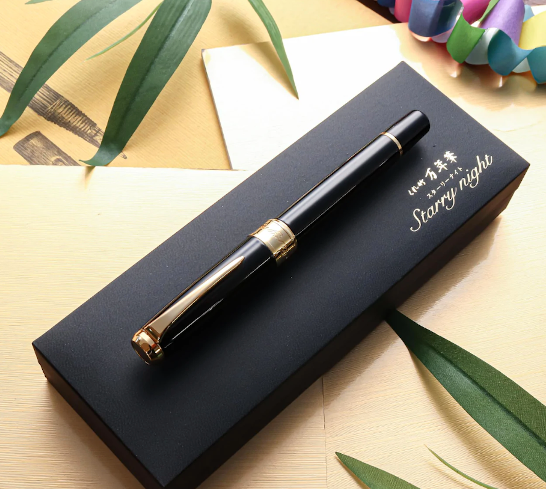 Bút Máy Kuretake Starry Night Fountain Pen - Glossy Black