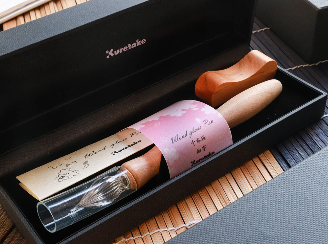 Bút Wancher Kuretake Wood Glass Dip Pen Set - Senbonzakura