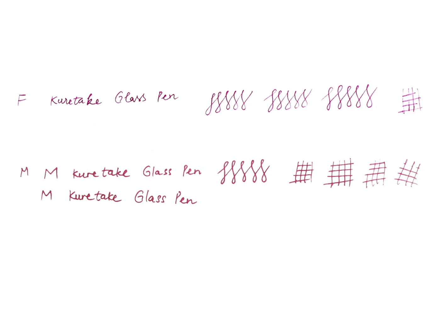 Bút Wancher Kuretake Wood Glass Dip Pen Set - Senbonzakura