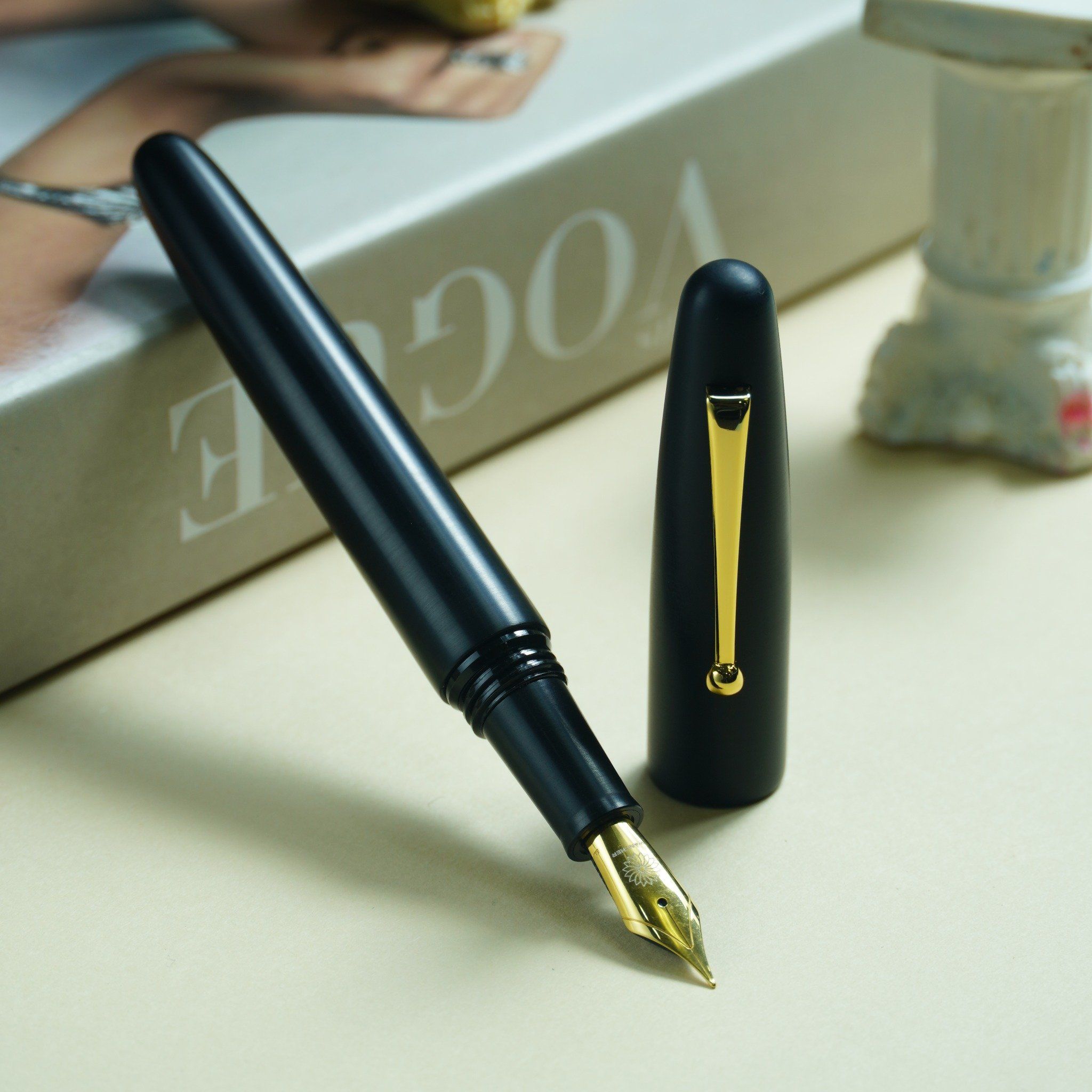 Bút Máy Wancher Dream Pen True Ebonite - Matt Black