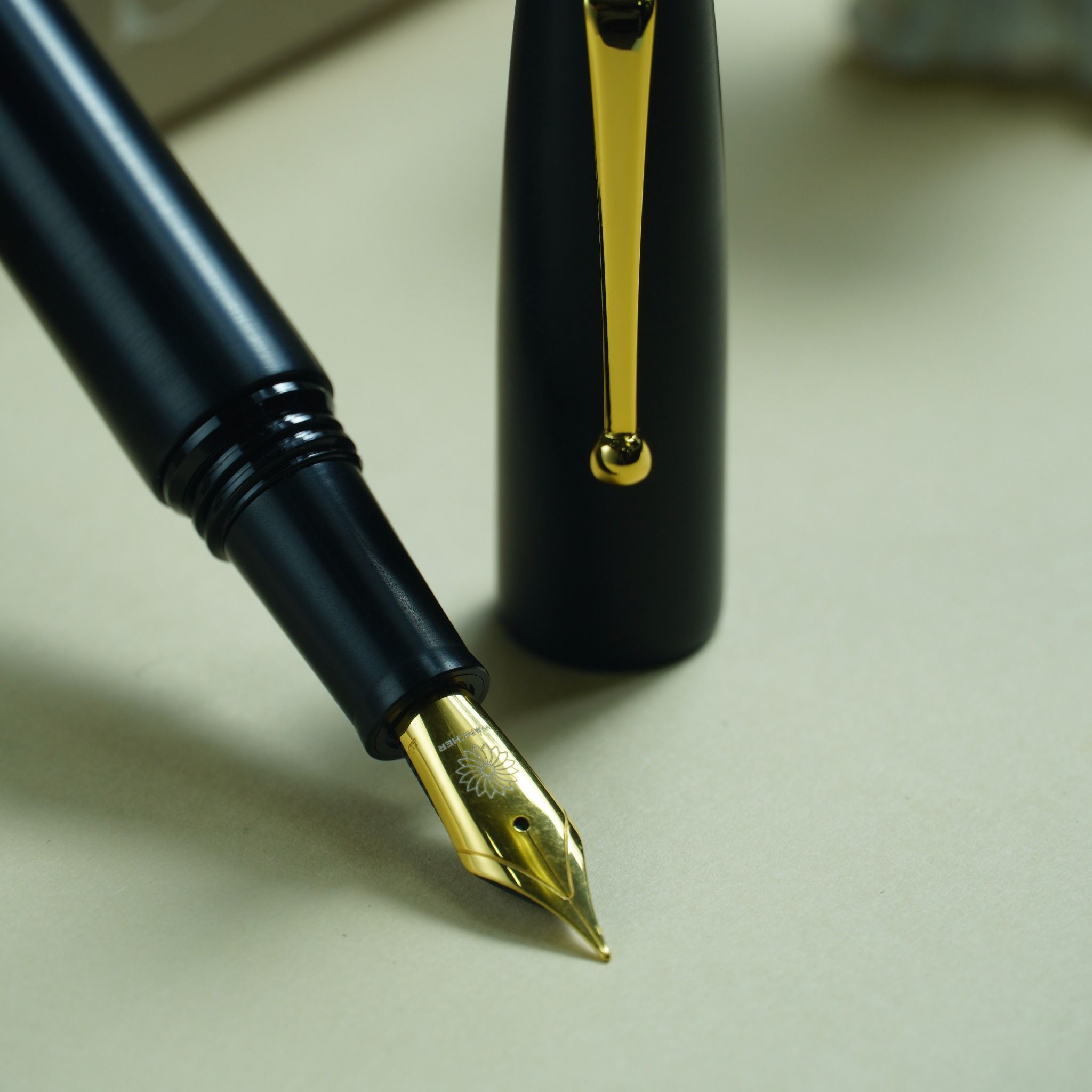 Bút Máy Wancher Dream Pen True Ebonite - Matt Black