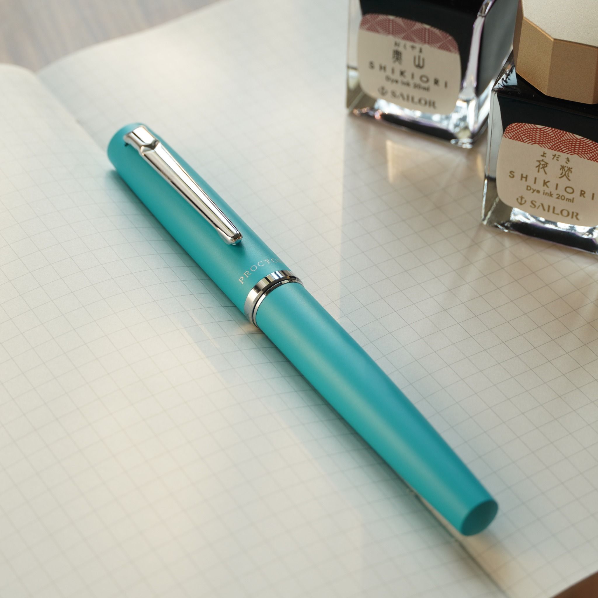 Bút Máy Platinum Procyon Turquoise Blue
