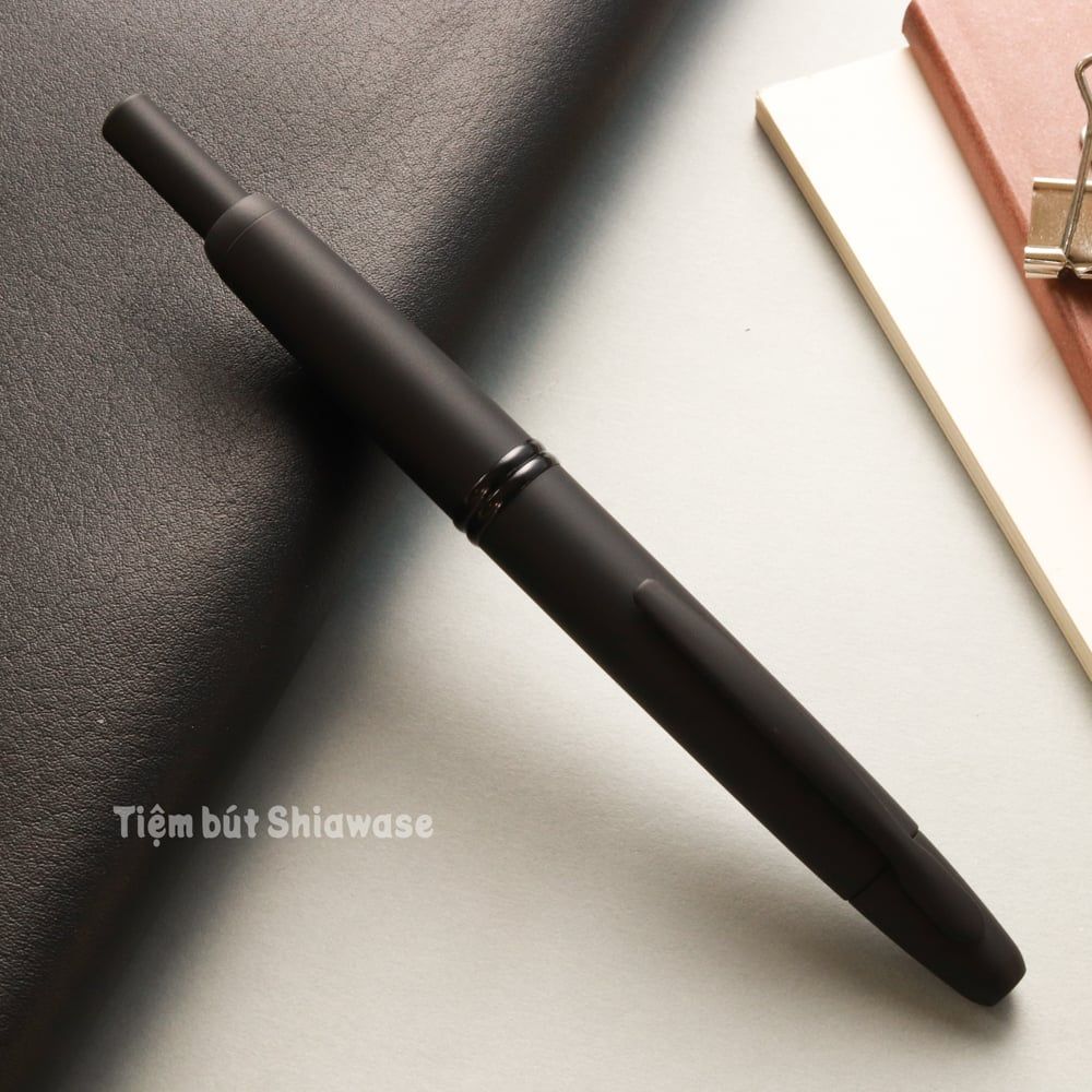 Bút Máy Pilot Capless Vanishing Point Matt Black - Đen