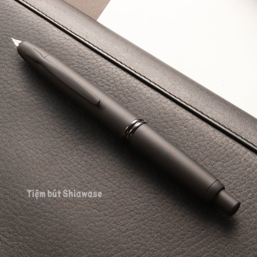 Bút Máy Pilot Capless Vanishing Point Matt Black - Đen