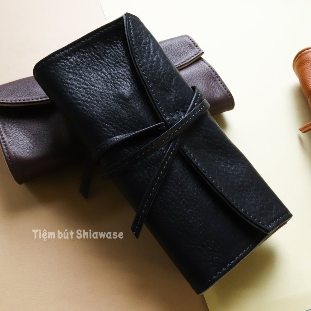 Bao Da Đựng Bút - Loại 5 Bút - Pilot Pensemble - Roll Case