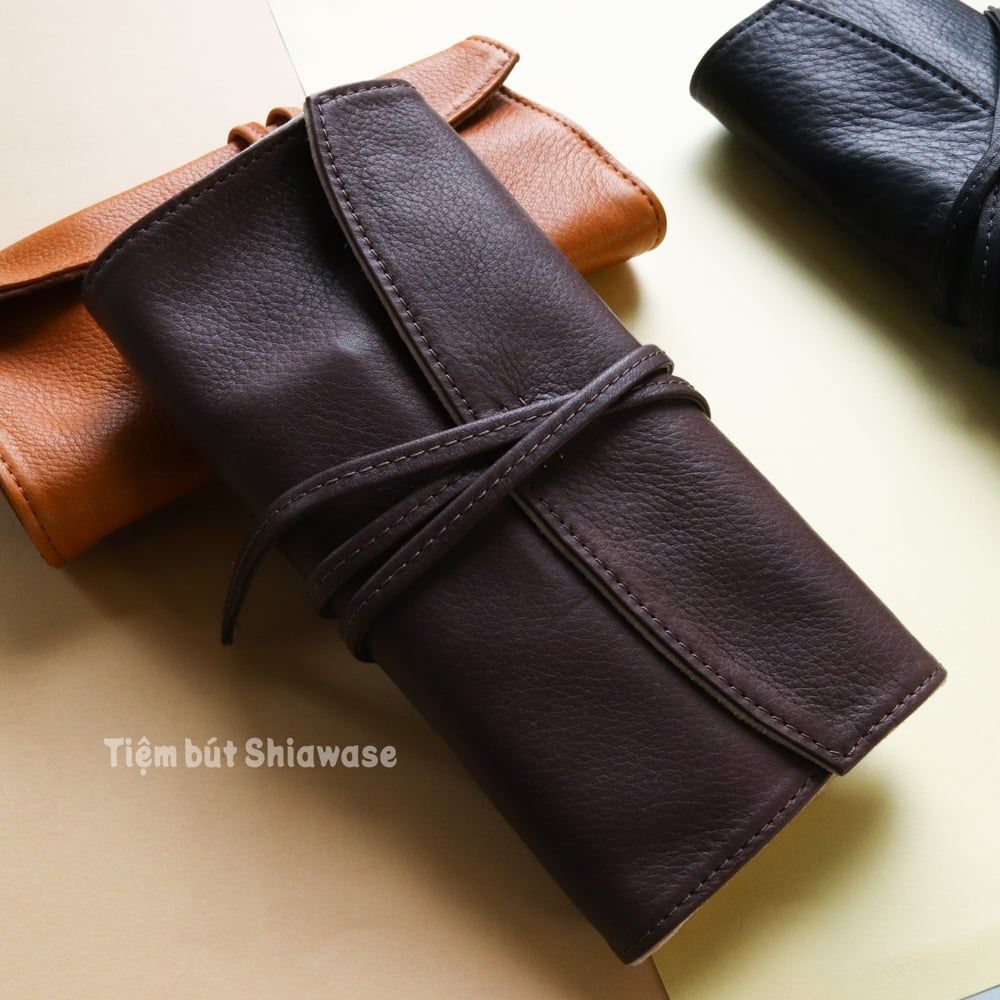 Bao Da Đựng Bút - Loại 5 Bút - Pilot Pensemble - Roll Case