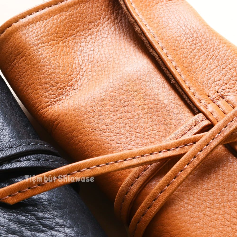 Bao Da Đựng Bút - Loại 5 Bút - Pilot Pensemble - Roll Case