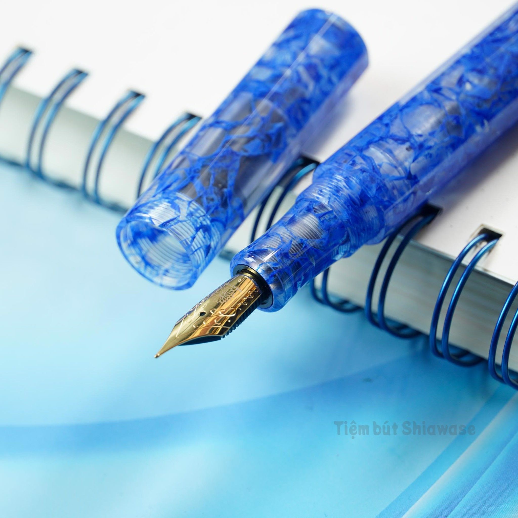  Bút Máy Wancher Kaleido - Fuun (Blue ) 