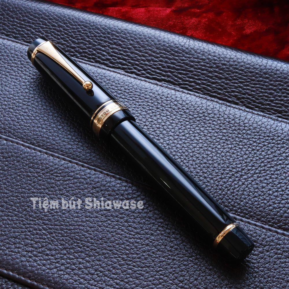 Bút Máy Pilot Custom Urushi - Black - Đen Ngòi Size 30