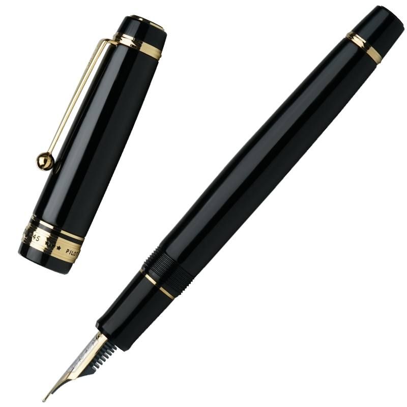 Bút Máy Pilot Custom 845 - Urushi Black - Đen Ngòi Size 15