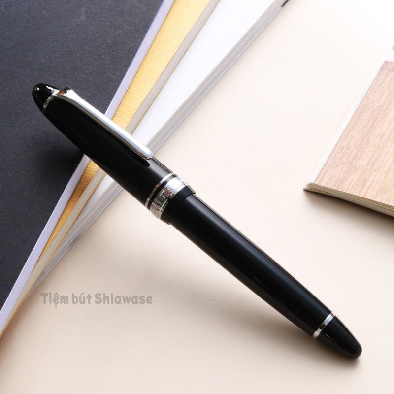 Bút Máy Sailor 1911 Profit Light 14K Rhodium Trims - Black - Đen