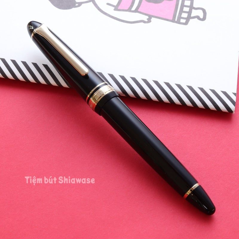 Bút Máy Sailor 1911 Profit Light 14K Gold Trims - Black - Đen