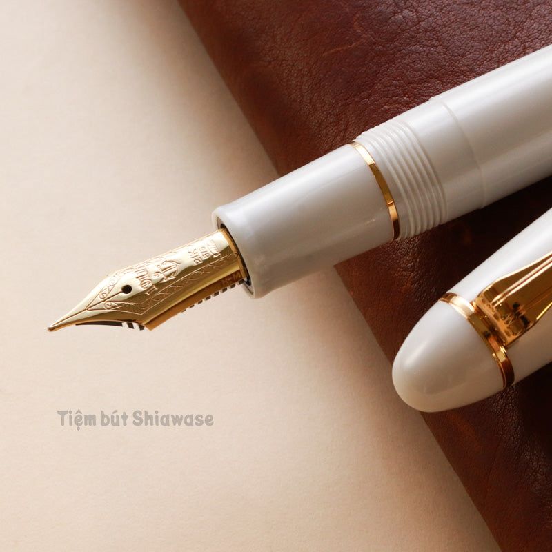 Bút Máy Sailor 1911 Profit Large 21K - White - Trắng