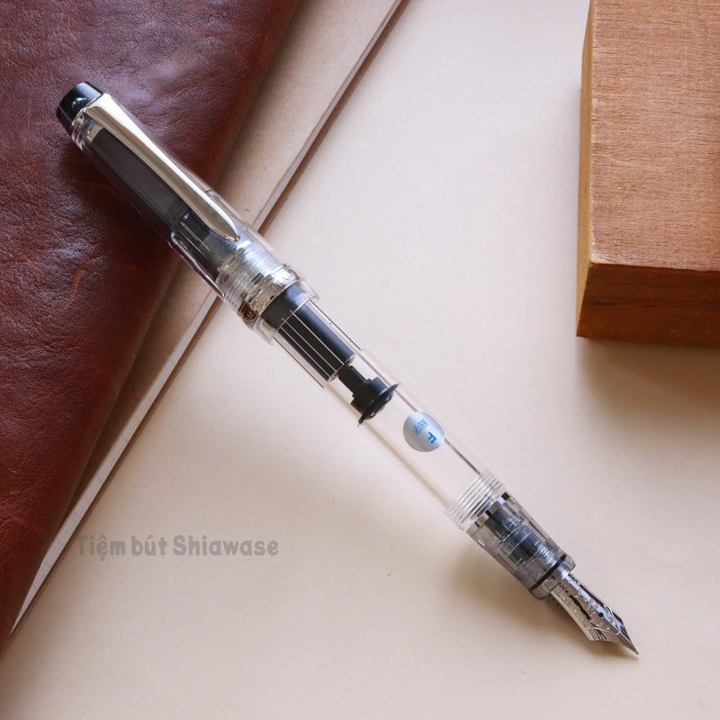 Bút Máy Pilot Custom Heritage 92 - Transparent - Trong Suốt