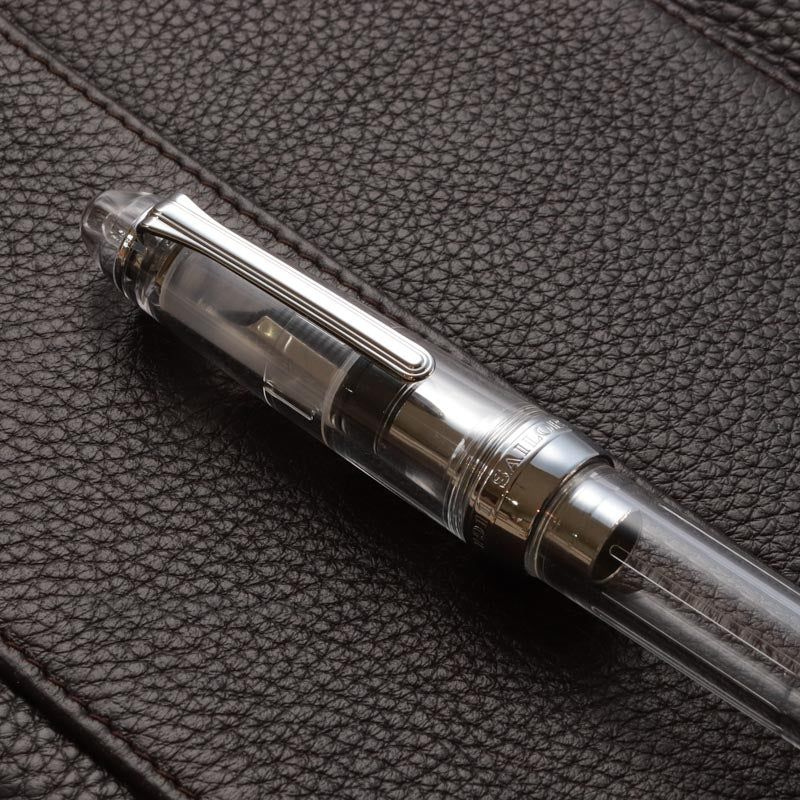 Bút Máy Sailor 1911 Profit Large 21K Transparent - Trong Suốt (Bản Rhodium)