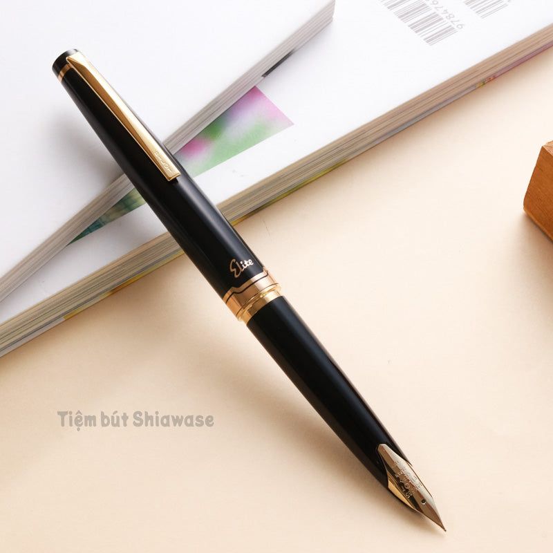Bút Máy Pilot Pocket Elite 95S - Black - Đen